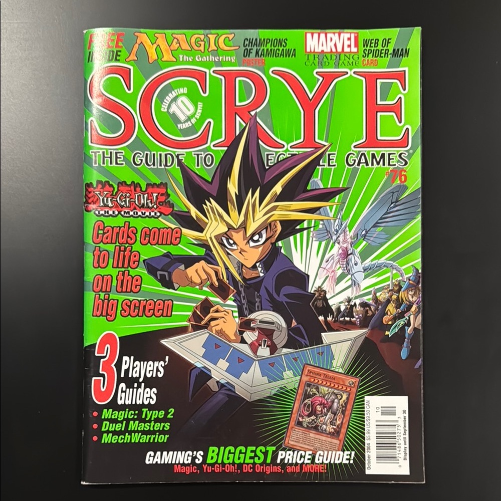 SCRYE #76 (October 2004) - Collectible Game Guide Magazine